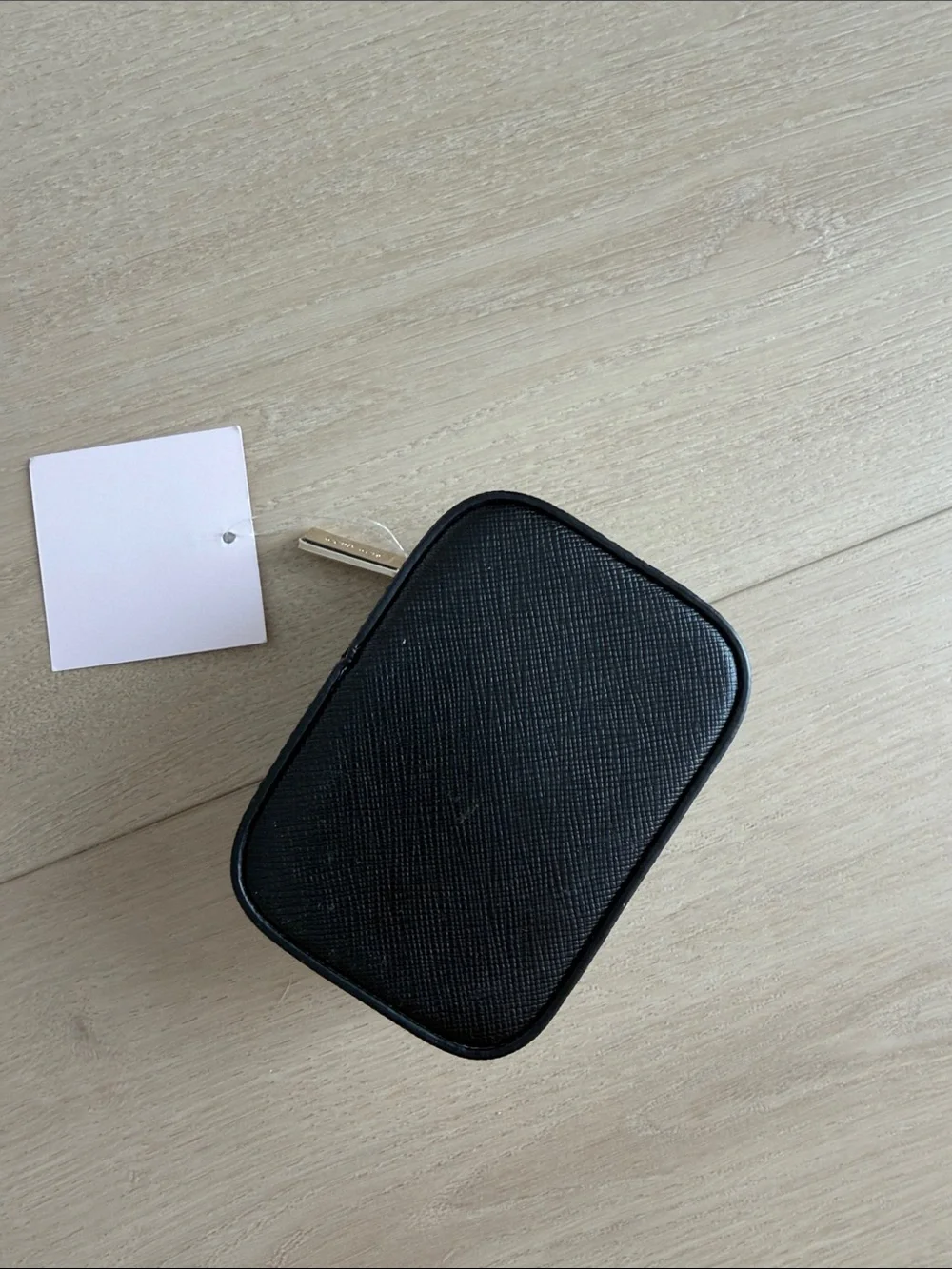 kate spade Black Small Zip Cosmetic Case